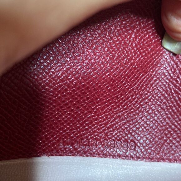 BVLGARI leather red wallet - Picture 6 of 12